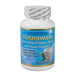 Neurawake, 1 bottle of 60 vegetarian capsules